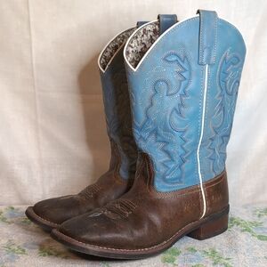 Laredo Darla Blue Western Cowgirl Boots womens 10